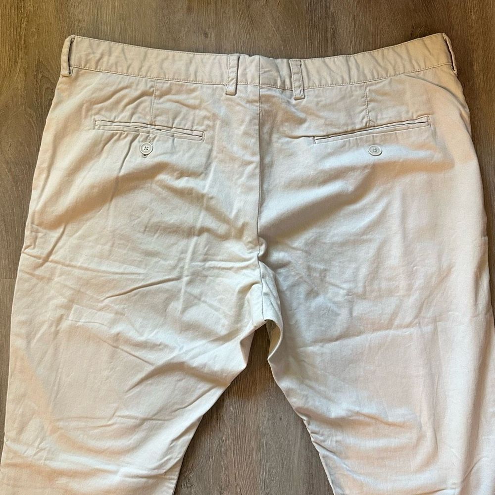 French Connection Cream Men’s Size 38 Cotton Chinos - Picture 11 of 12